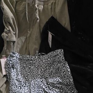 Time and Tru Women's Pants in Black, Gray, and Tan